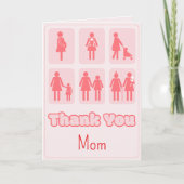 ママ 母の日 母であることの旅 カード (正面)