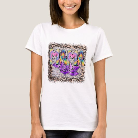 ママ - 母の日 Tシャツ (正面)
