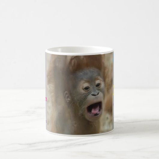 ママ!猿 コーヒーマグカップ (中央)