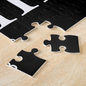 ママ 現代 ミニマル 3 フォト ジグソーパズル (側面)