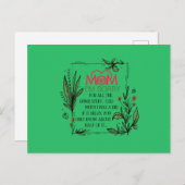 ママ、私が馬鹿なことをしてごめんね ポストカード (正面/裏面)