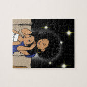 ママ、私の毛はよいですか。 パズル (横)