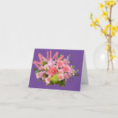 ママ！花 カード (黄色い花)