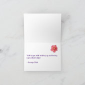 ママ！花 カード (内部)