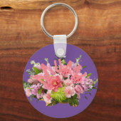 ママ！花 キーホルダー (裏面)