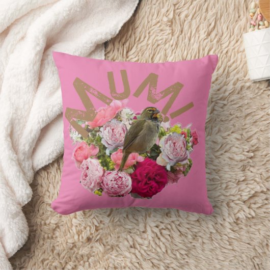 ママ！花 クッション (ブランケット)