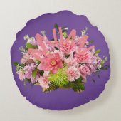 ママ！花 ラウンドクッション (裏面)