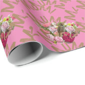 ママ！花 ラッピングペーパー (ロールコーナー)