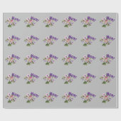 ママ！花 ラッピングペーパー (フラット)