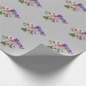 ママ！花 ラッピングペーパー (角)