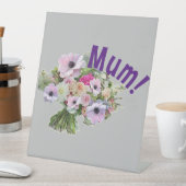 ママ!花 台座サイン (インサイチュ)