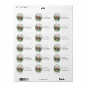 ママ(鳥)ショウジョウコウカンチョウレッドバードオンネスト ラベル (フルシート)