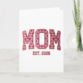 ママ 2026年 カスタム ママ 母の日オリジナルギフト カード (正面)