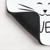 ママ – Cat 最高の Mom ever マウスパッド (コーナー)