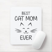 ママ – Cat 最高の Mom ever マウスパッド (マウス)