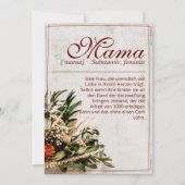 ママ – einfah unersetzlich – ブーケ (正面)