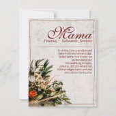 ママ – einfah unersetzlich – ブーケ (正面)