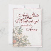 ママ – einfah unersetzlich – ブーケ (裏面)