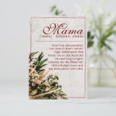 ママ – einfah unersetzlich – ブーケ (スタンド正面)