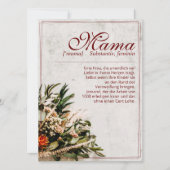 ママ – einfah unersetzlich – ブーケ (正面)