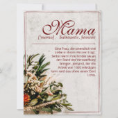 ママ – einfah unersetzlich – ブーケ (正面)