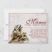 ママ – einfah unersetzlich – ブーケ (正面)