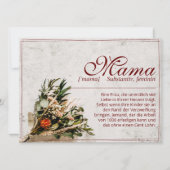 ママ – einfah unersetzlich – ブーケ (正面)