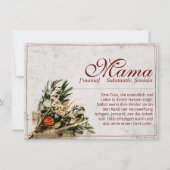 ママ – einfah unersetzlich – ブーケ (正面)