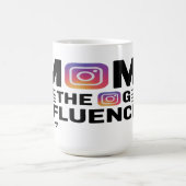 ママ： OGインフルエンサー コーヒーマグカップ (中央)