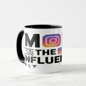 ママ： OGインフルエンサー マグカップ (正面左)