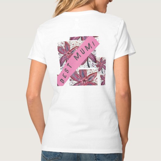 ママ！ Tシャツ (裏面)