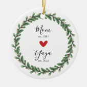 ママ | Yaya Year Est.セラミックオーナメント セラミックオーナメント (正面)