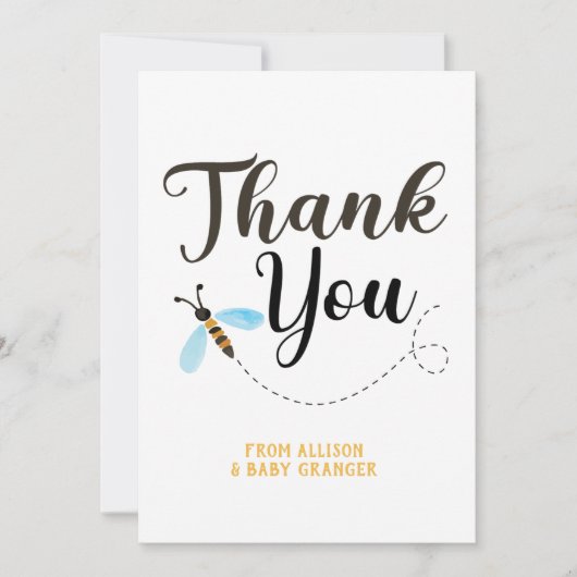 ママBEEありがとう サンキューカード (正面)