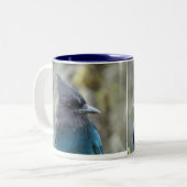 ママBlue Mug ツートーンマグカップ (正面左)