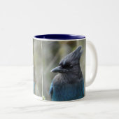 ママBlue Mug ツートーンマグカップ (正面右)