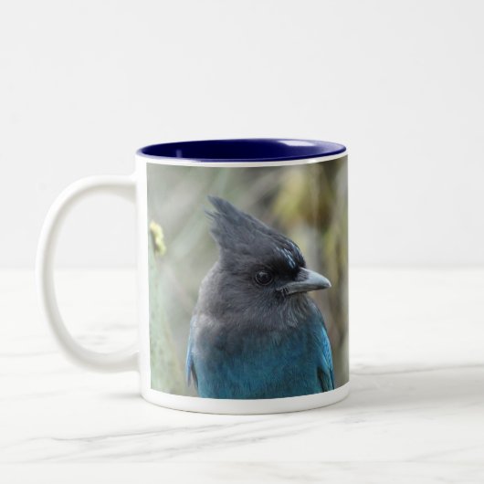 ママBlue Mug ツートーンマグカップ (左)