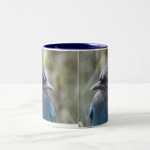 ママBlue Mug ツートーンマグカップ (中央)