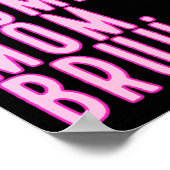 ママBruh Mothers Day 2024ヴィンテージマザー ポスター (角)