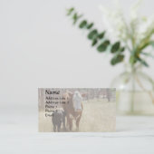 ママCowおよび子牛 名刺 (スタンド正面)