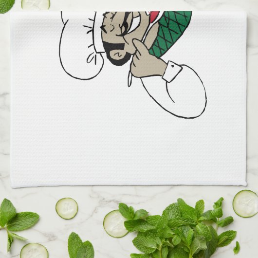 ママMia キッチンタオル (折り畳み)