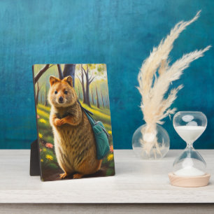ママQuokka買い物の準備ができて、プラーク フォトプラーク