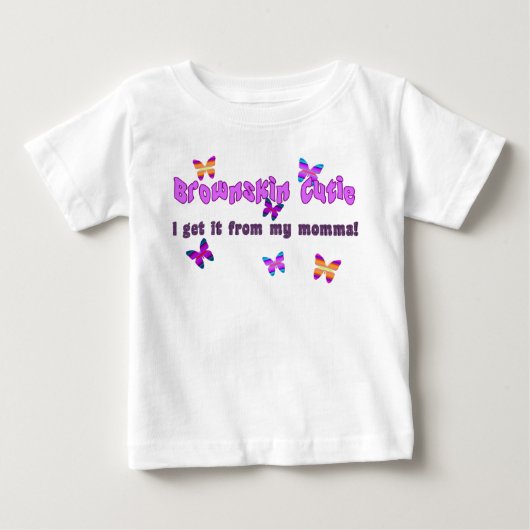 ママTシャツから入手 ベビーTシャツ (正面)