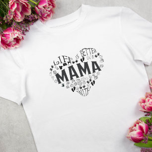 ママTシャツの方が生活が良い Tシャツ