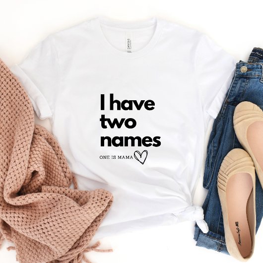 ママTシャツの2つの名前... 1つはママTシャツ Tシャツ