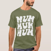 ママTシャツ 女性用 – 母の日のレトロギフト Tシャツ (正面)