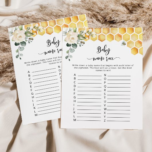 ママtoビーベビー名レースゲーム