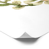 ママtoビー春ベイビーシャワー歓迎サインポスター ポスター (角)