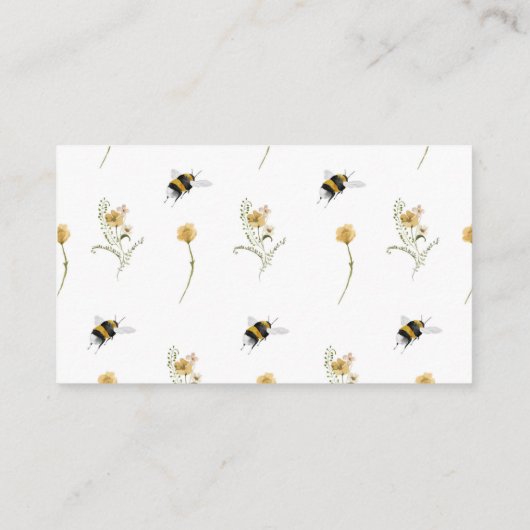 ママtoビー赤ちゃんシャワーおむつラッフルカード プレイスカード (裏面)