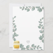 ママtoビー赤ちゃんシャワー招待状 招待状 (裏面)