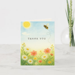ママTo Bee赤ちゃんシャワーサンキューカード サンキューカード